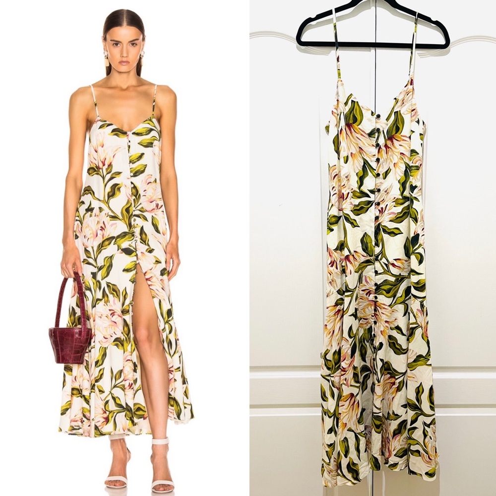 Mara Hoffman Floral Maxi Dress - Size Medium